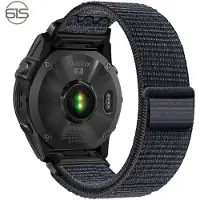 INF Garmin Fenix 5/6/7X Pro Klettband aus Nylon – 22 mm 26mm