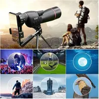 Semoic Vergrößerung 25x-75x Spottingscope HD-Monokular leistungsstark