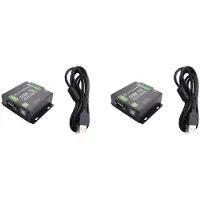 Zandona 2X Waveshare Industrieller Isolierter USB-Zu-RS232/RS485/TTL-Konverter mit Eingebetteten FT232RL-Schutzschaltungen und TVS-Diode