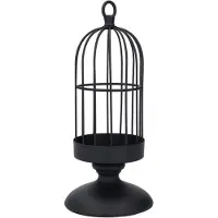 Semoic Vintage Eisen Vogelkäfig Kerzenhalter Dekorative Ca