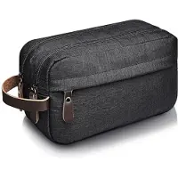 INF Große Kulturtasche Black