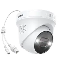 INF POE 5MP IP-Webcam, 2-Wege-Audio, Nachtsicht, Ton- und Lichtalarm, IP66