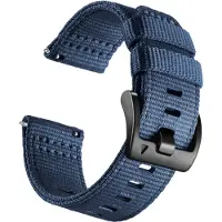 INF Nylon-Uhrenarmband für Garmin Forerunner 255/265/245 Smartwatch Blue S