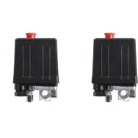 Semoic 2X Luftkompressor-Druckschalter-Steuerventil 220-240 V 5-8 Kg Zubehör für Luftkompressor-Luftpumpe