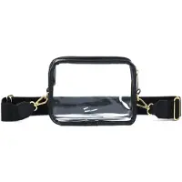 INF Transparente Tasche Schwarz