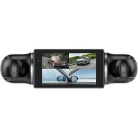 INF High Definition Nachtsicht Quad Objektiv WiFi Dashcam mit 32GB TF Karte