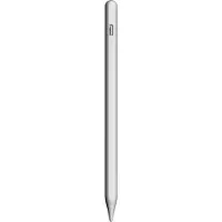 INF Kapazitiver iPad-Stift mit Batterieanzeige und Schnellladung Weiß