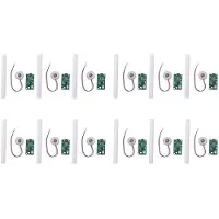 Zandona 12 Stück Nebel Hersteller ZerstäUber Platte mit 5V USB Luftbefeuchter Modul Integrierter Schaltkreis Leiterplatten Treiber mit Zeit Schalter