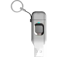 Semoic Fingerabdruck-Flash-Laufwerk aus Metall OTG Pendrive USB 3.0