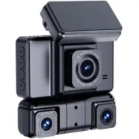 Zandona 4-Kanal-Dashcam mit 360-Ansicht, 2,5K-Auflösung, WLAN, GPS, 1080p-Videoaufzeichnung, 24/7-Parkmodus und DVR-Funktion