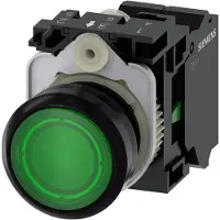 Siemens Drucktaster 1f gn rnd Ř22mm 1S 3SU1106-0AB40-3BA0