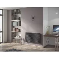 Ximax Heizkörper »Fortuna Duplex«, anthrazit, stahl - grau