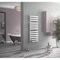 Ximax Badheizkörper Chrom gerade aufgesetzt Chromheizkörper C7 Höhe 1300 mm, Breite 500 mm 483 Watt