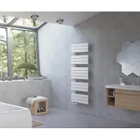 Ximax Badheizkörper Einseitig Offen Handtuchwärmer offen P2-OPEN Handtuchheizung Weiss Höhe 1720 mm, Breite 700 mm 1153 Watt