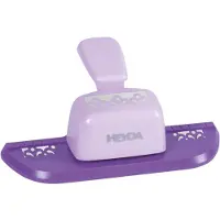 Heyda Motivstanzer für Karton bis 220g/qm Bordüre Ornament 50x20mm