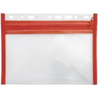 Veloflex Sammelmappe VELOBAG, DIN A5, XXS, mit Reissverschluss, zum abheften, rot