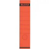Leitz Rückenschild, selbstklebend, lang/breit, 285 x 61,5 mmrot, 10 Stück
