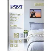 Epson Premium Glossy Photo Paper, 255g/m, A4, 30 sheets