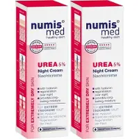 Numis med Urea 5% Nachtcreme 2x 2x50 ml