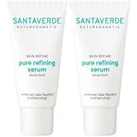 Santaverde Pure Refining serum ohne Duft 2x 2x30 ml Gel