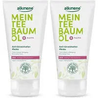 Alkmene Mein Teebaumöl Anti-Unreinheiten Maske 2x 2x75 ml Gesichtsmaske