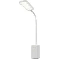 Nedis LED-Schreibtischlampe - Dimmbar - 1 Lichtmodus - 90 lm - Wiederaufladbar - Berührungsfunktion - Weiss