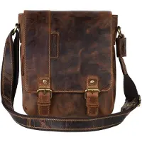 Greenburry Umhängetasche Vintage Crossbody Bag Brown braun