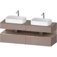 Duravit Waschtischunterschrank Qatego 160x55x60cm, E Ma/Ba m, Pl, B bs, B