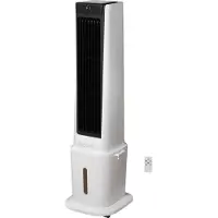 Sygonix Luftkühler 90 W (L x B x H) 300 x 325 x 1130 mm Weiss mit Fernbedienung
