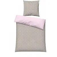 L'essentiel Maison , Sihu - Pink, Einzelbettwäsche-Set (DE), Rosa, 100 % Baumwolle, 135 x 135 cm