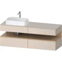 Duravit QA4777030830000 QAT KWTU WH Eck 1600x550x600 Tp. Smt