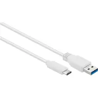 Gembird CCP-USB3-AMCM-W-0.5M USB Kabel 0,5 m USB A USB C Weiss