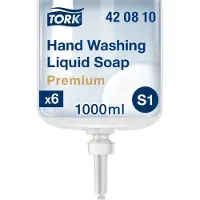 Tork 420810, Haut, Flüssigseife, Antibakteriell, Gelb, 1000 ml, 92 mm