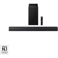 Samsung B-Series HW-B450F, 2.1 Kanäle, DTS Virtual:X, Dolby 2.0, Dolby Audio, Adaptive Lite, Bass Boost, Game Pro, Standard, Surround Sound Erweiterung, Kabellos, Schwarz, Titan Black