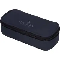Tenneco Walker Schlampermäppchen Classic Pencil Box Midnight dunkelblau