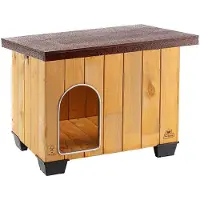 Ferplast Baita 60 73x59x52 Cm Hundehütte Aus Holz