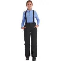 Killtec Skihose "Girls Skihose 242" Wasserdicht, atmungsaktiv, abnehmbare Träger, rutschfester Schneefang