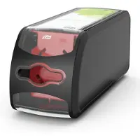Tork Serviettenspender Xpressnap Fit 272901, Füllstandanzeige, L 326 x B 121 x H 143 mm, schwarz