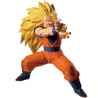 Banpresto Dragon Ball Z Match Makers PVC Statue Super Saiyan 3 Son Goku (Vs. Majin Buu) 16 cm