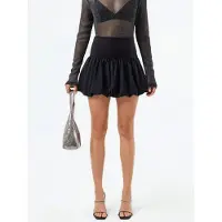 Busem High Waist Mini Skater-Rock
