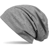 StyleBREAKER Beanie Mütze in Grau | Gr.: onesize