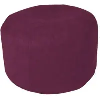 Linke Licardo Pouf Fußhocker Hocker Ø47/34 cm in brombeer | Gr.: onesize