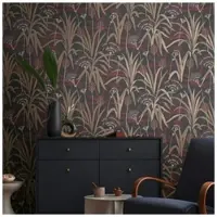 A.S. Création Vliestapete "French Affair florale Tapete Mustertapete Blätter Blattmuster" leicht glänzend strukturiert Vliestapete Blatt-Motiv für Schlafzimmer Küche Wohnzimmer Floral Flur