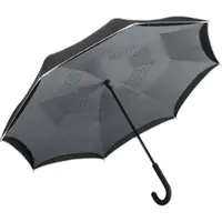 FARE Stockschirm Regenschirm 7715 black/grey Ø 109 cm