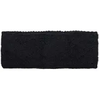 StyleBREAKER Strick Stirnband in Schwarz | Gr.: onesize