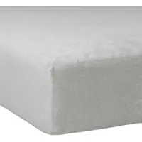 TRAUMSCHLAF Spannbettlaken Flausch Biber in platin | Gr.: 140x200 cm - 160x200 cm