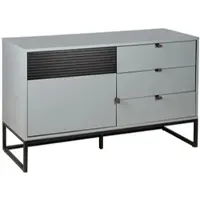 Home24 Kommode KOONO 120 cm mit Tür in Blaugrau | Gr.: onesize