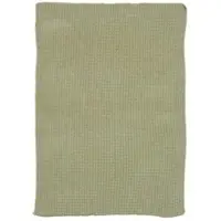 Ib Laursen Küchen Handtuch gestrickt in grün | Gr.: onesize