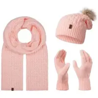 Rock Creek Schal Mütze Handschuhe Set Winterset