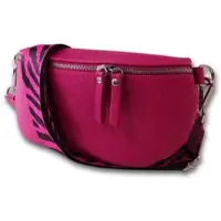 Toscanto Leder Gürteltasche Tasche pink, mehrfarbig ca. 25cm | Gr.: onesize